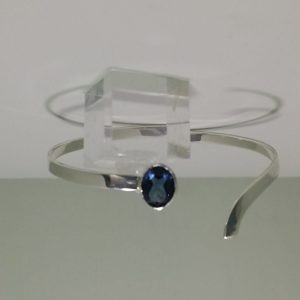 Silver Montana Bangle