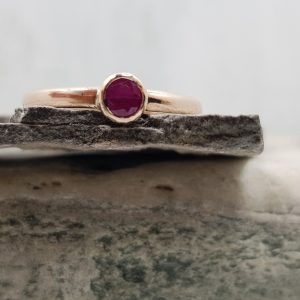 Ruby Stack Ring