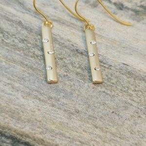 Gold Drop Earrings